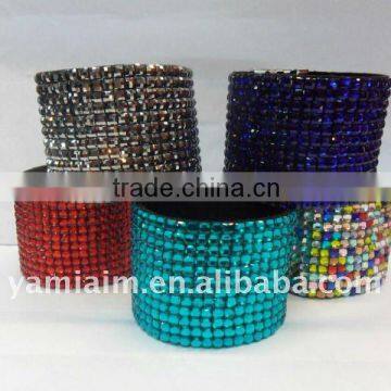 Multicolor Rhinestone bling bracelet