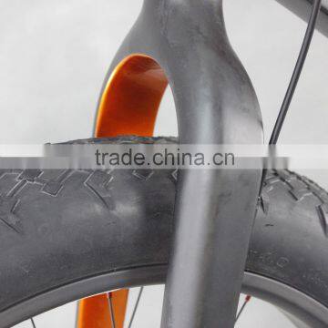 New Arrival 26er Fat Frame BB100mm Rear 190mm Carbon Complete Fat Bike photo-2