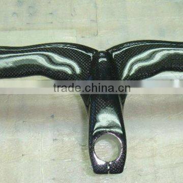 Road full carbon integrated handlebar