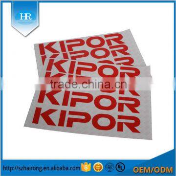 Machine Silk Screen Printing Adhesive Label