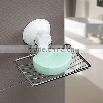 strong sucker soap box/soap holder/wall suction soap dish for kitchen and bathroom