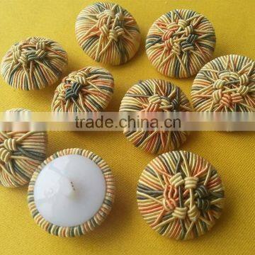 High Quality Cord Barided Fabric Covered Button -- F1533 photo-3