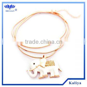 New design gold elephant pendant animal pendants 2014