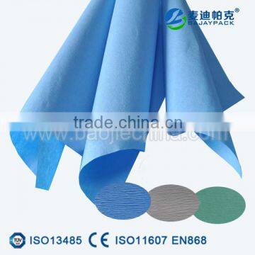 Surgical white color Sterilization crepe paper