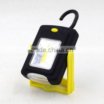 Powerful Rotating Magnetic 3LED + 3W COB Work Light With Hook photo-2