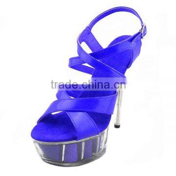 Elegant Women Ultra 20cm High Heel Shoes Platform Peep Toe Ankle Wrap Pump Sandals Wedding Dress Shoes Sexy Party Heels Quality Choice photo-6