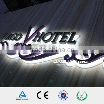 Decorative acrylic mini channel letter newly laser cut baking finish backlit led alphabet sign letter company name logo                        
                                                                                Supplier's Choice