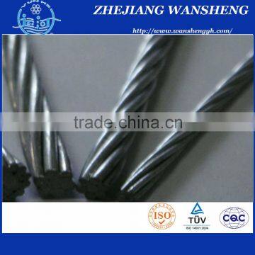 Rope Application and Free Cutting Steel Special Use Galvanized Steel Wire/Stay Wire/Guy Wire BS 183 7/4.0mm photo-3