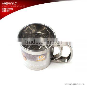 HS-FS021 New design stainless steel mini flour sifter