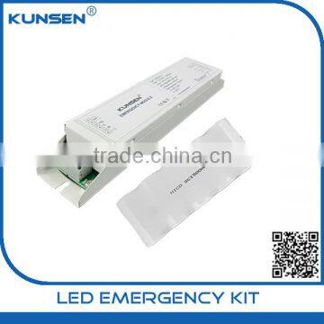 LED tube emergency conversion kit with 100% output for 28W Led tube Conversion Kit 12v 1500mah battery pack