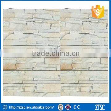 white stone wall cladding nature cultural stone in modern house