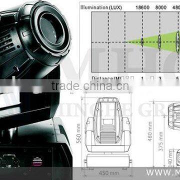 professional dmx stage led moving head spot light