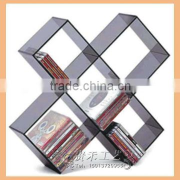 Wholesale cheap acrylic display stand for cd,customized display rack