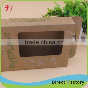 Box supplier for customer,Thinner box with transparent window.cheap paper packing box made in china