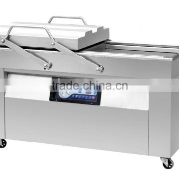 industrial semi automatic big chamber noodles vacuum packing machine with gas Flushing