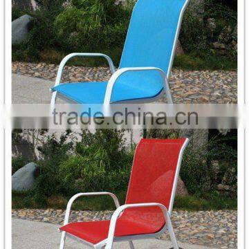 Outdoor cheap stacking aluminum chairs