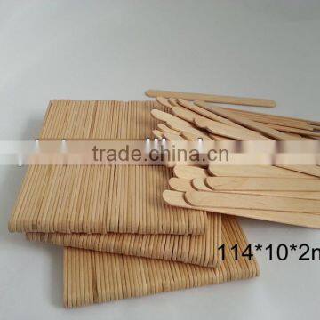 114mm wooden popsicle sticks