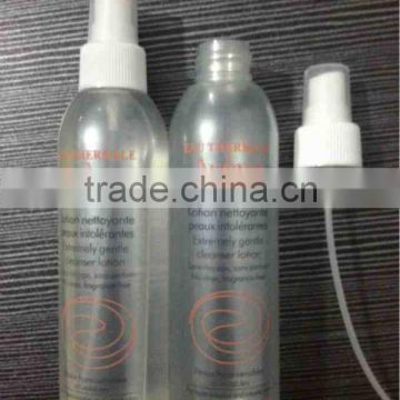 200ml pet screen printing plastic spray bottle