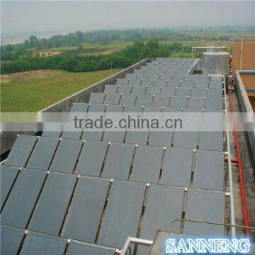 High quality split pressurized flat plate solar water heater projects