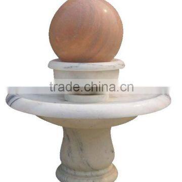 Garden Decoration Stone Fountain Ball, Ball Water Fountain