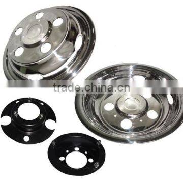 S/S 16 inch wheel cover for Coaster wheel hub caps
