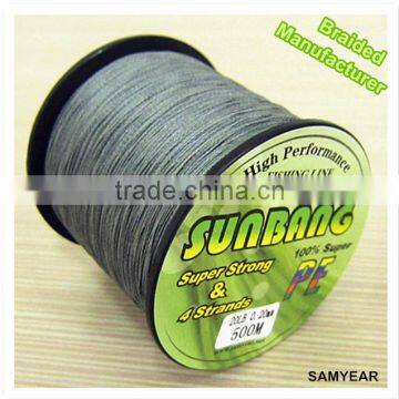 Zhejiang Fishing Equipment Tournament Super Japanese Strong PE Fishing Braided Line 8 Strands