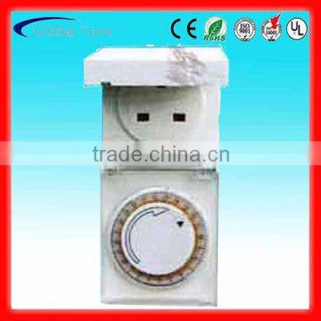 GT3-2304 British type 3200W mechanical timer switch with CE