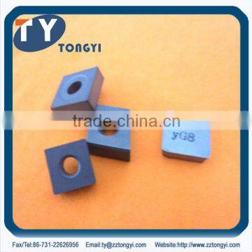 best price cemented carbide insert shims with high quality from professional Zhuzhou manufacturer