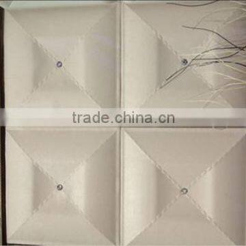 GLM Leather wall panel Interior decoration cypress wall panel New HOT products bring you new profit