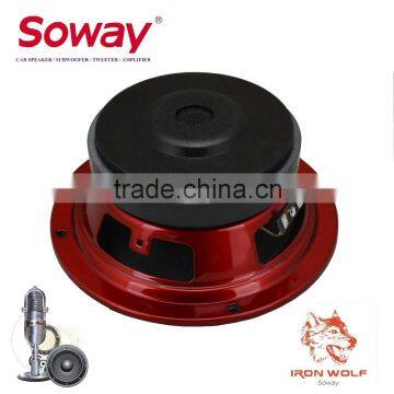 Soway SW-654 4ohm 300W , 6.5 inch red color midrange speaker