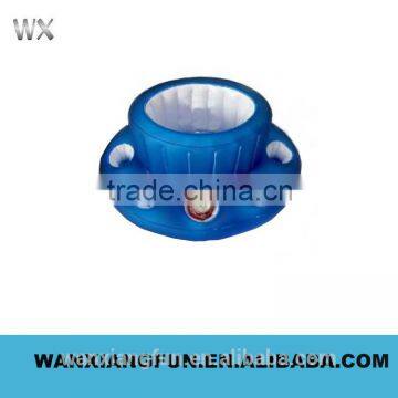 Durable inflatable upright floating beer cooler