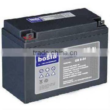 6v dry rechargeable battery 6v 24ah lead acid cell reliable battery