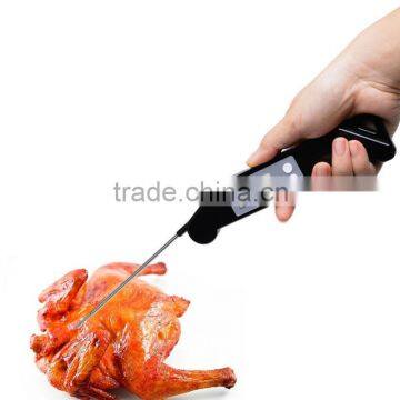 Digital Food Thermometer Cooking Stainless Steel Foldable Probe Meat Turkey BBQ photo-5