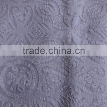 Handmade Applique Cutwork Queen Size Bedspread Indian Cotton Bedsheet