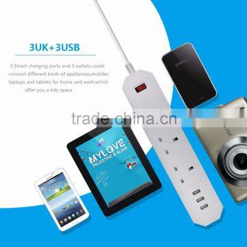 3 ways overload and surge protector platooninsert power strip multiple socket