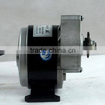 250w 24v 36v dc Brush Motor With Gear , PMDC ,electric Scooter Brush dc Motor 24v 250w photo-3