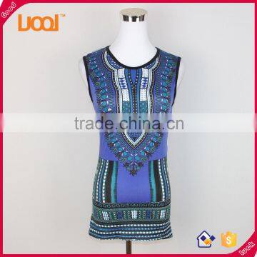 New Arrival African Dashiki Women Printing Tank Top photo-5