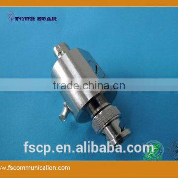 Gas Discharge Tube Lightning Arrestor With BNC Male to BNC Female Connector