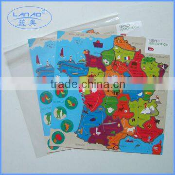 French Map Puzzle Fridge Magnets photo-5