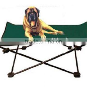 Foldable Lightweight Metal Pet bed with firm frame