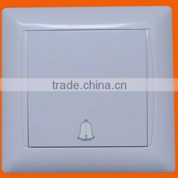 European style flush mounting doorbell switch (F6006)