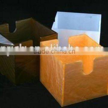2015 New Design Exquisite Top Quality e Acrylic Tissue Box,napkin Holder photo-3