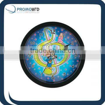 Classical Plastic Kids Music Wall Clock