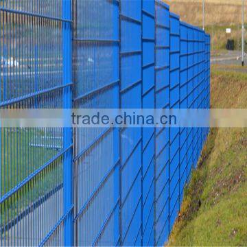 Double Wire Mesh Fence/Pvc Coated Twin Wire 868 Fence Panel/green or Black Color Twin Wire Sport Mesh Fence ( Manufacturer ) photo-4