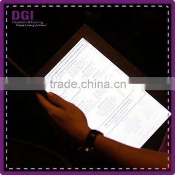 Hospitality Custom Cover Restaurant Corkscrew /used Restaurant Equipment/ Menu Card (Patent 2014-2-0239452.0) photo-4