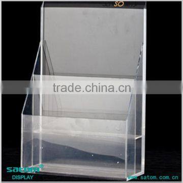 High Quality Factory Price A4 Acrylic Brochure Holder On Promotion Price