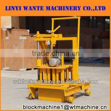QT40-3C Concrete Hand Operate /manual Block Making Machine photo-2