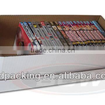 classical corrugated carton for books package