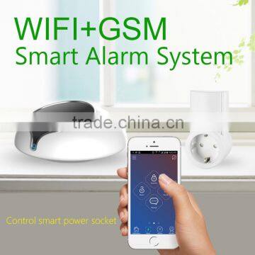 Nice design gsm alarm system support mobile app android ios google play store & alarm system support home automation