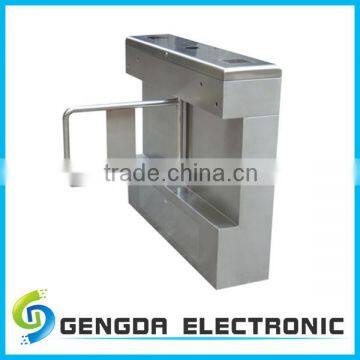 automatic cabinet swing barrier sliding door mechanism for pedestrian management